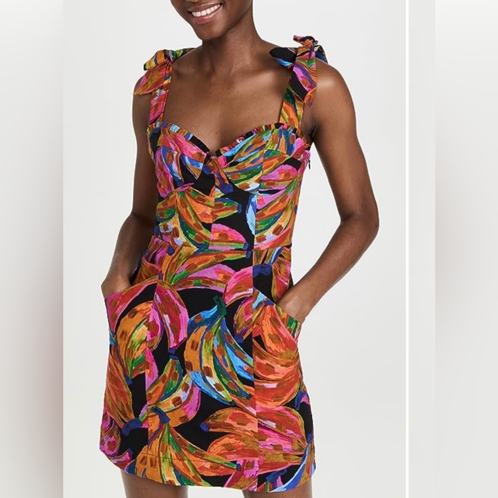 Rainbow Bananas Dress